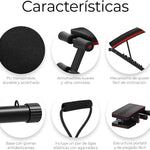 Banco Fitness Multiposición Raganet – Tu gimnasio en casa sin ocupar espacio