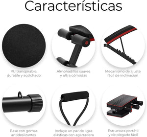 Banco Fitness Multiposición Raganet – Tu gimnasio en casa sin ocupar espacio