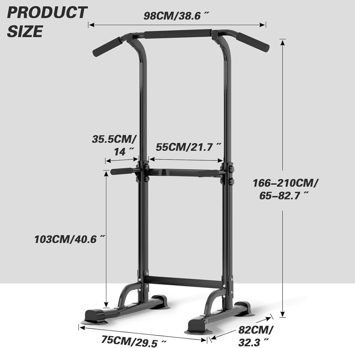 Soges Power Tower Multifun­cional 1. Hero Section, Tu gimnasio en casa