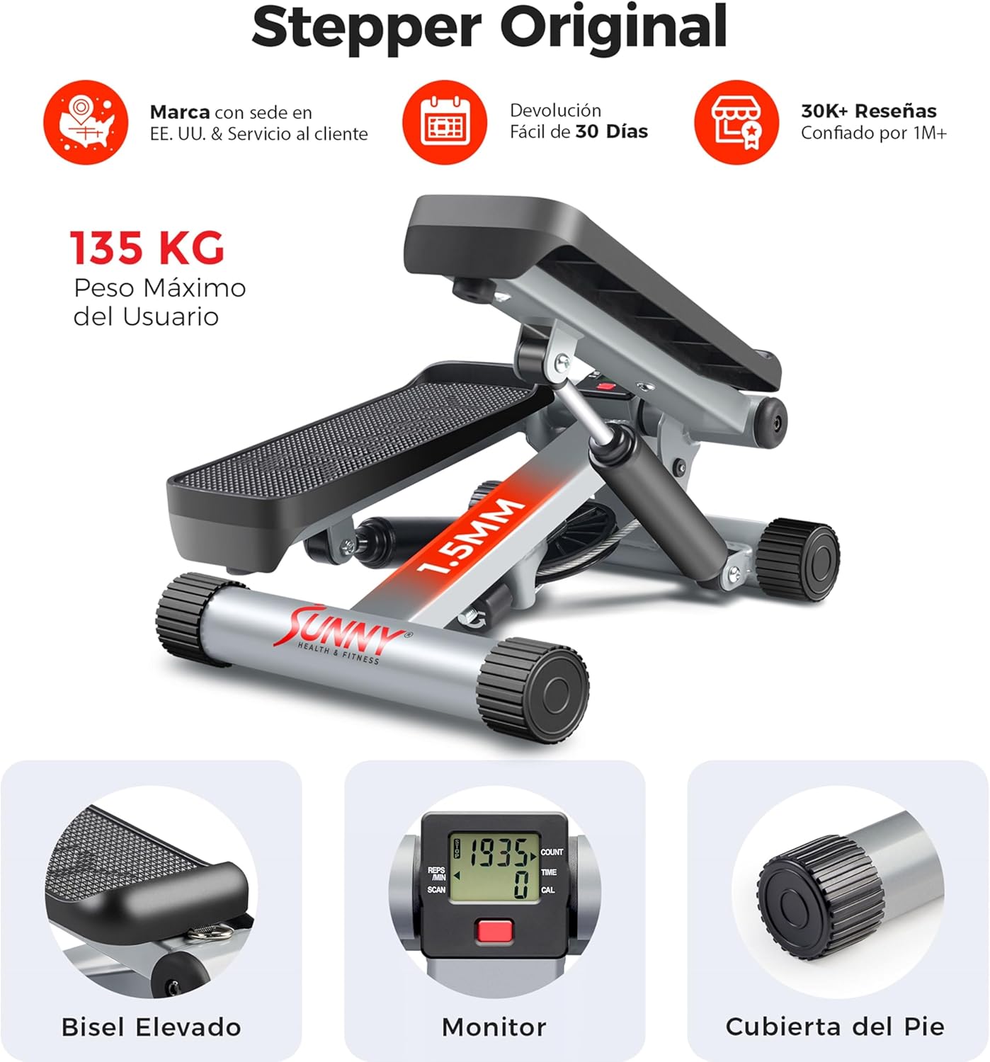 Mini Stepper Sunny Health & Fitness (NO. 012-S)