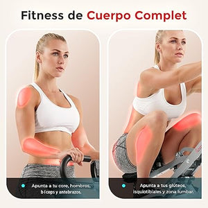 Sunny Health & Fitness Row-N-Ride (NO. 077S). Transforma tu físico en casa: full body con el Row-N-Ride