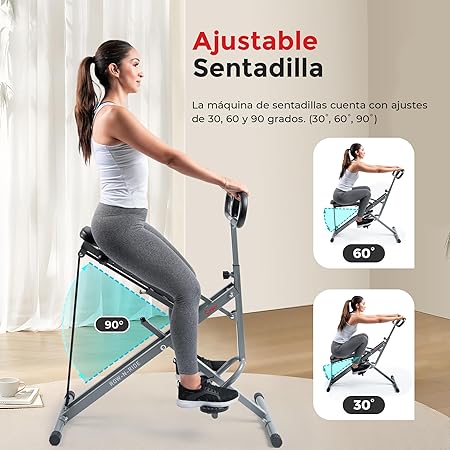 Sunny Health & Fitness Row-N-Ride (NO. 077S). Transforma tu físico en casa: full body con el Row-N-Ride