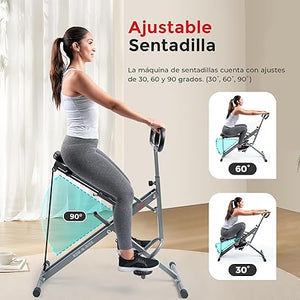 Sunny Health & Fitness Row-N-Ride (NO. 077S). Transforma tu físico en casa: full body con el Row-N-Ride