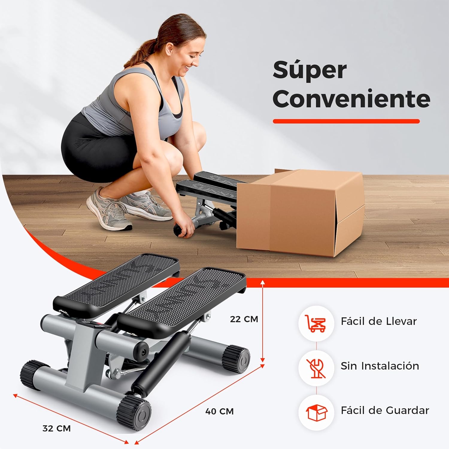 Mini Stepper Sunny Health & Fitness (NO. 012-S)
