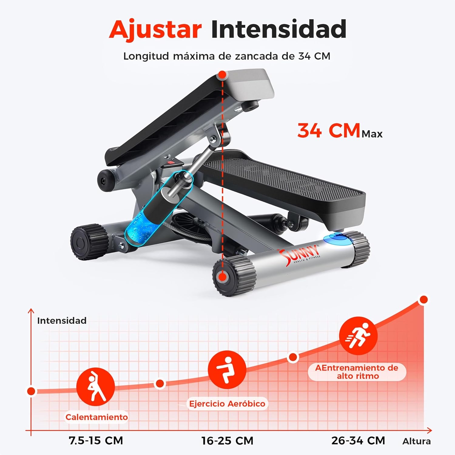 Mini Stepper Sunny Health & Fitness (NO. 012-S)