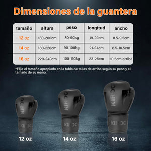 Domina tus golpes con los guantes KIROGILY - Entrenamiento profesional