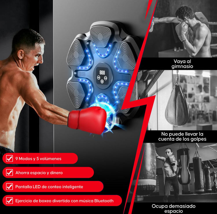 GrindPro Interactive: Boxea al ritmo de tu música en casa