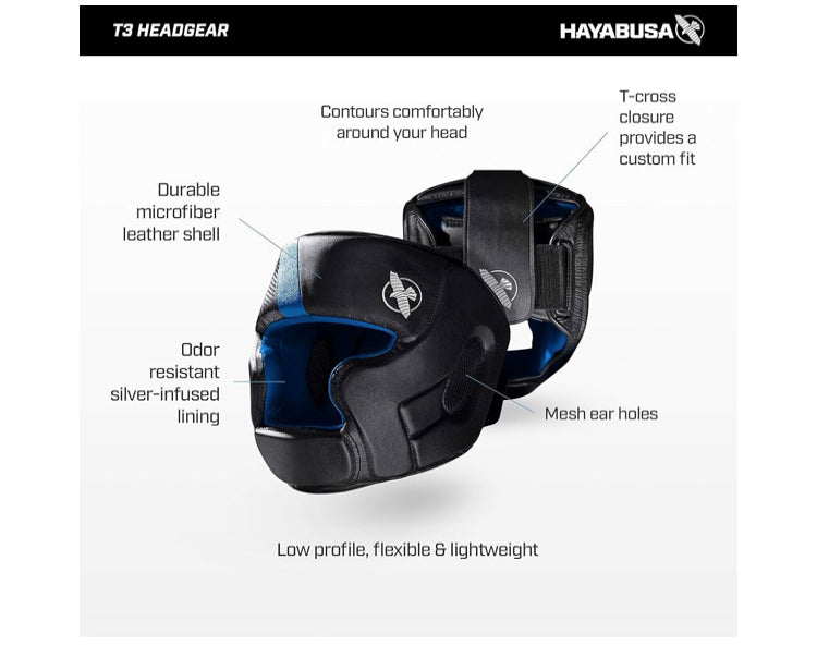 Casco de Boxeo Hayabusa T3 – Blanco Profesional