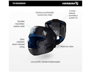Casco de Boxeo Hayabusa T3 – Blanco Profesional