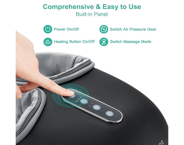 edcursor Air Compression Leg Massager – Circulación, alivio y descanso post-entreno