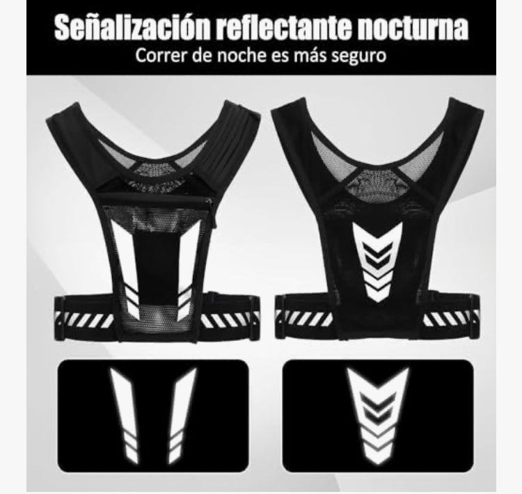 Chaleco Reflectante COTIACCV Hazte visible. Corre seguro. Entrena sin límites.