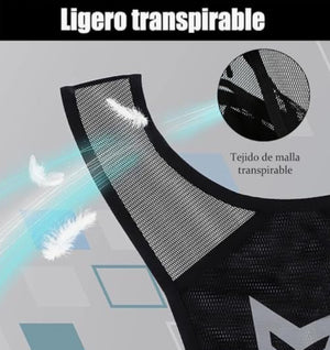Chaleco Reflectante COTIACCV Hazte visible. Corre seguro. Entrena sin límites.