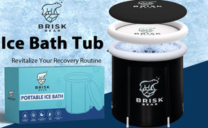 Brisk Bear Ice Bath Tub XL – Recuperación activa, rendimiento real
