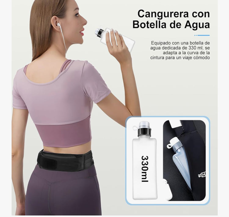 Cangurera Running HONGHCL – Hidrátate sin parar, corre sin límites