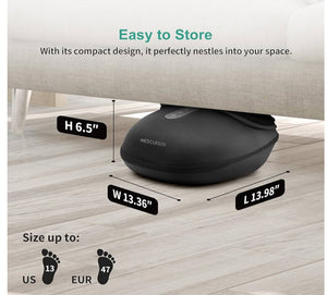 edcursor Air Compression Leg Massager – Circulación, alivio y descanso post-entreno