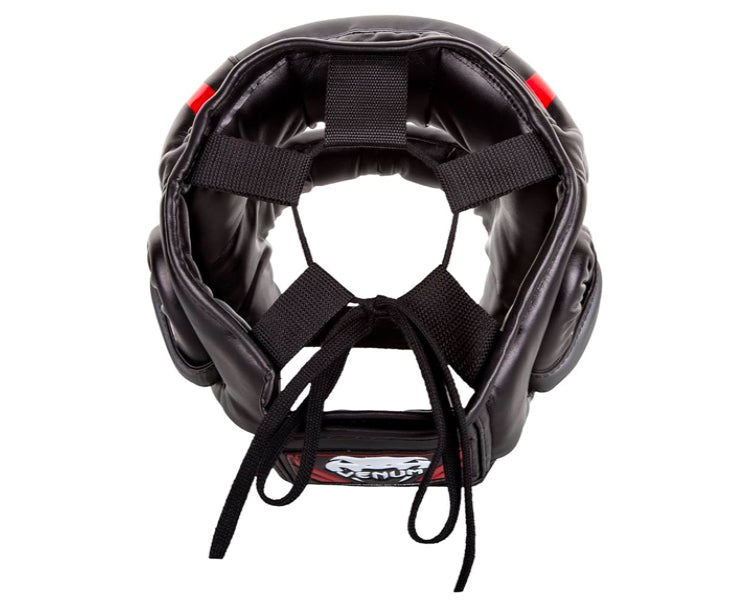 Venum Elite Headgear (Negro) – Protección Elite, Visión 180°