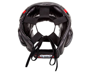 Venum Elite Headgear (Negro) – Protección Elite, Visión 180°