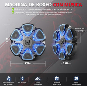 GrindPro Interactive: Boxea al ritmo de tu música en casa