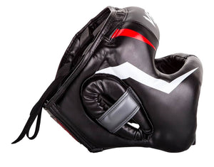 Venum Elite Headgear (Negro) – Protección Elite, Visión 180°