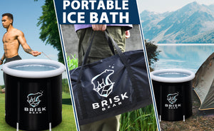 Brisk Bear Ice Bath Tub XL – Recuperación activa, rendimiento real