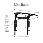 Home Gym Raganet – Barra de Dominadas 8-en-1