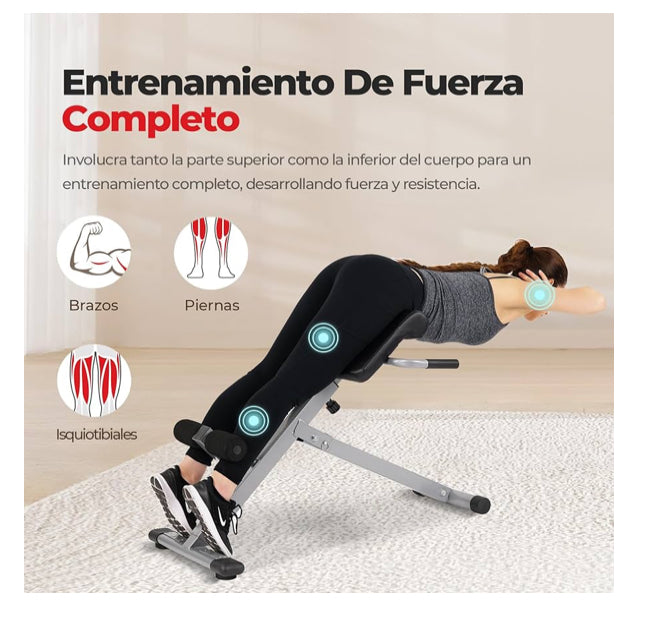 Silla de Hiperextensión / Roman Chair Sunny Health & Fitness
