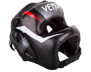 Venum Elite Headgear (Negro) – Protección Elite, Visión 180°