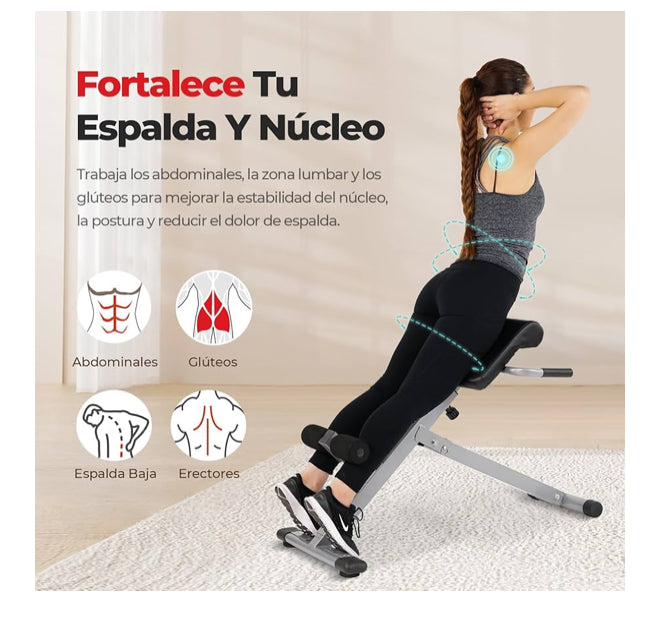Silla de Hiperextensión / Roman Chair Sunny Health & Fitness