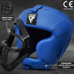Casco RDX Full Face – Protección Total para Entrenamiento y Combate