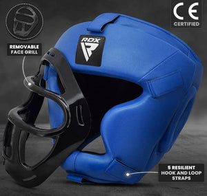 Casco RDX Full Face – Protección Total para Entrenamiento y Combate