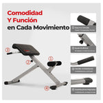 Silla de Hiperextensión / Roman Chair Sunny Health & Fitness